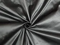 100% Pure Silk Taffeta Fabric Blackish Grey x Ivory colour 54&quot; wide Taf276[1]