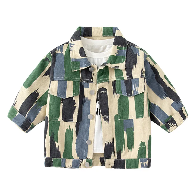 Baby Kid Boys Camo Jackets Outwears Wholesale 221209382