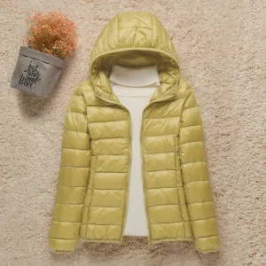 Elena - Winterjas met Eenvoudig Ontwerp voor Dames