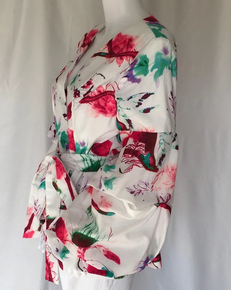 For Her Nyc Floral Multicolor Business Casual Jackets