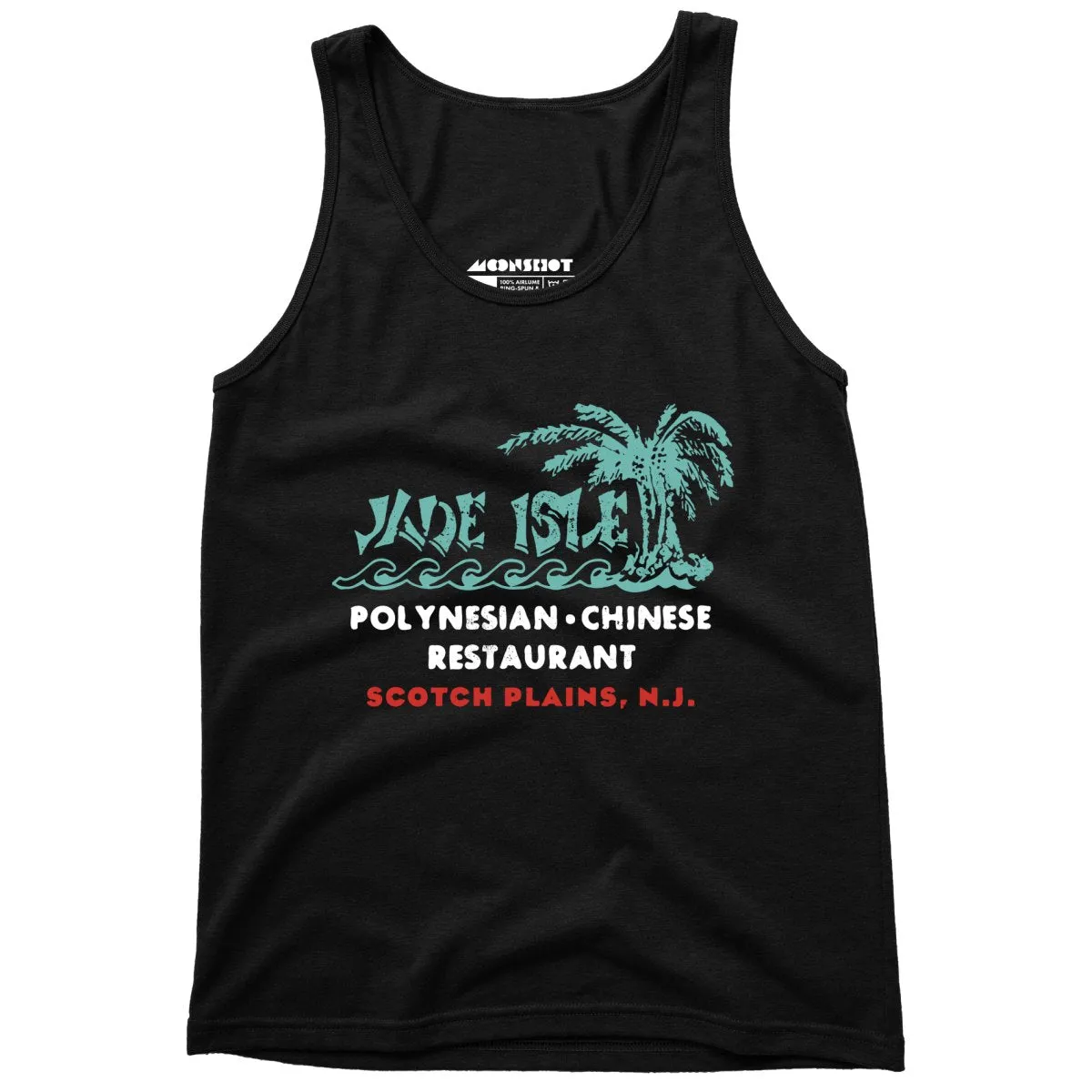 Jade Isle - Scotch Plains, NJ - Vintage Tiki Bar - Unisex Tank Top