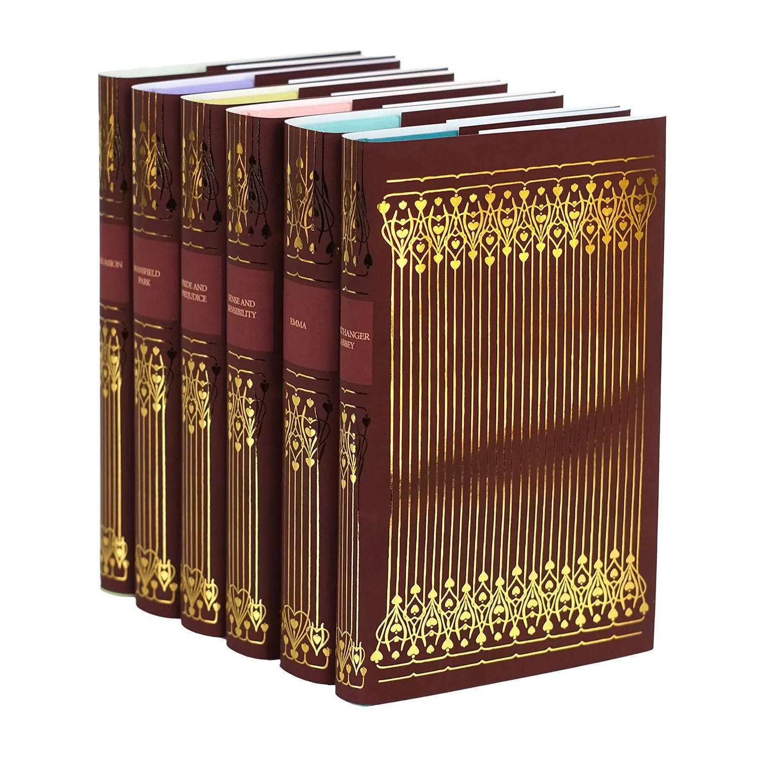 Jane Austen Deep Red Love Limited Edition Book Set