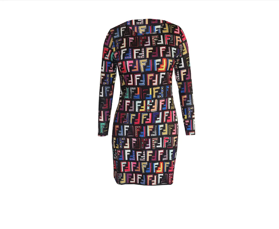 Printed dresses, nightclub dresses, long skirts