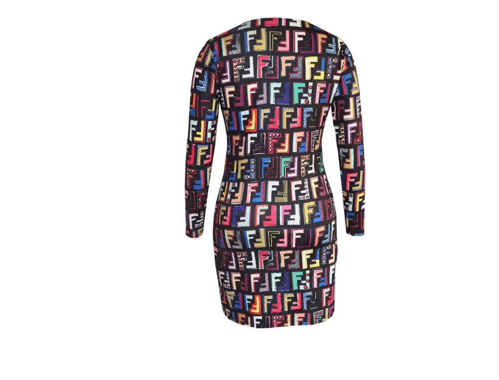 Printed dresses, nightclub dresses, long skirts