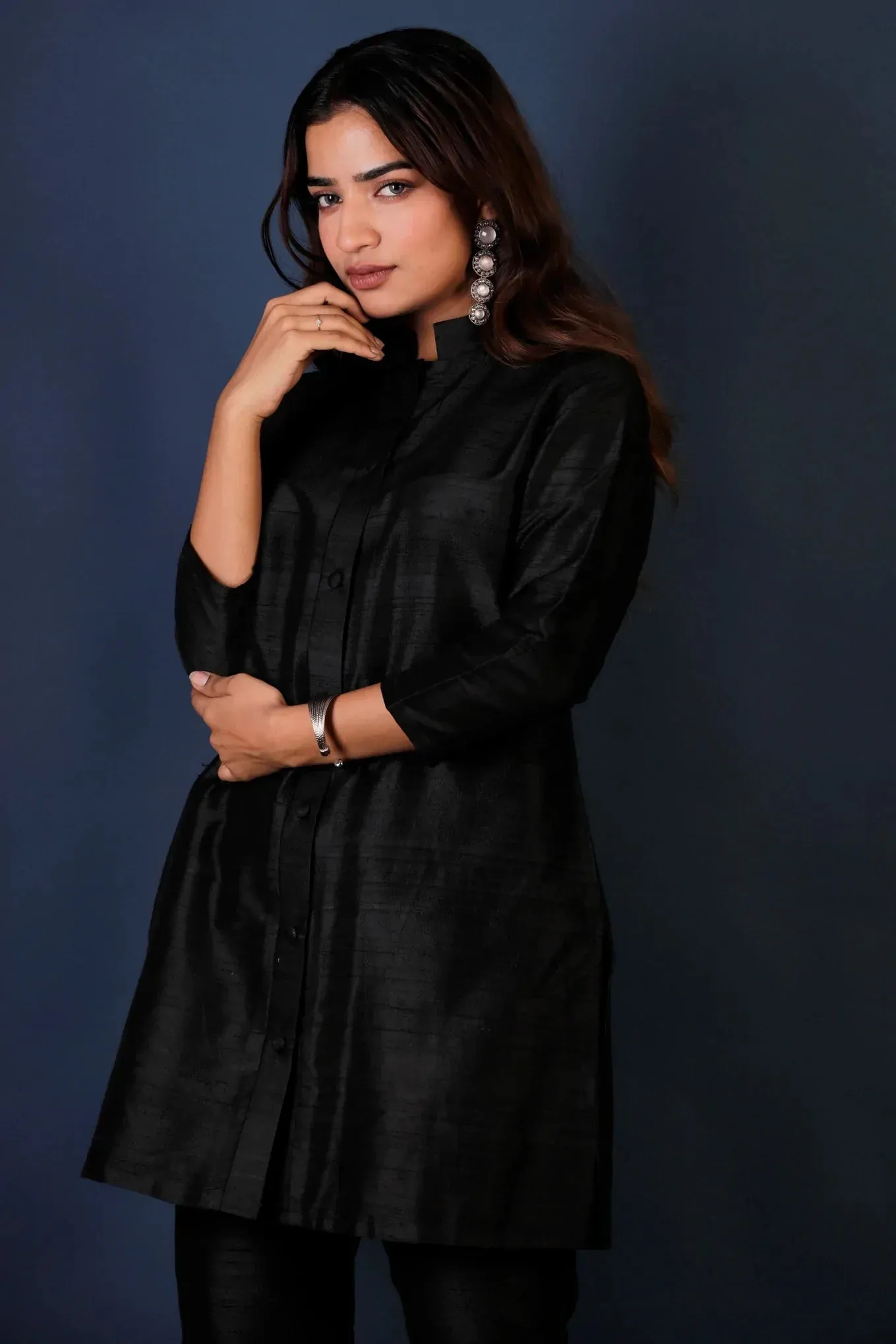 Pure Silk Dupion Pants