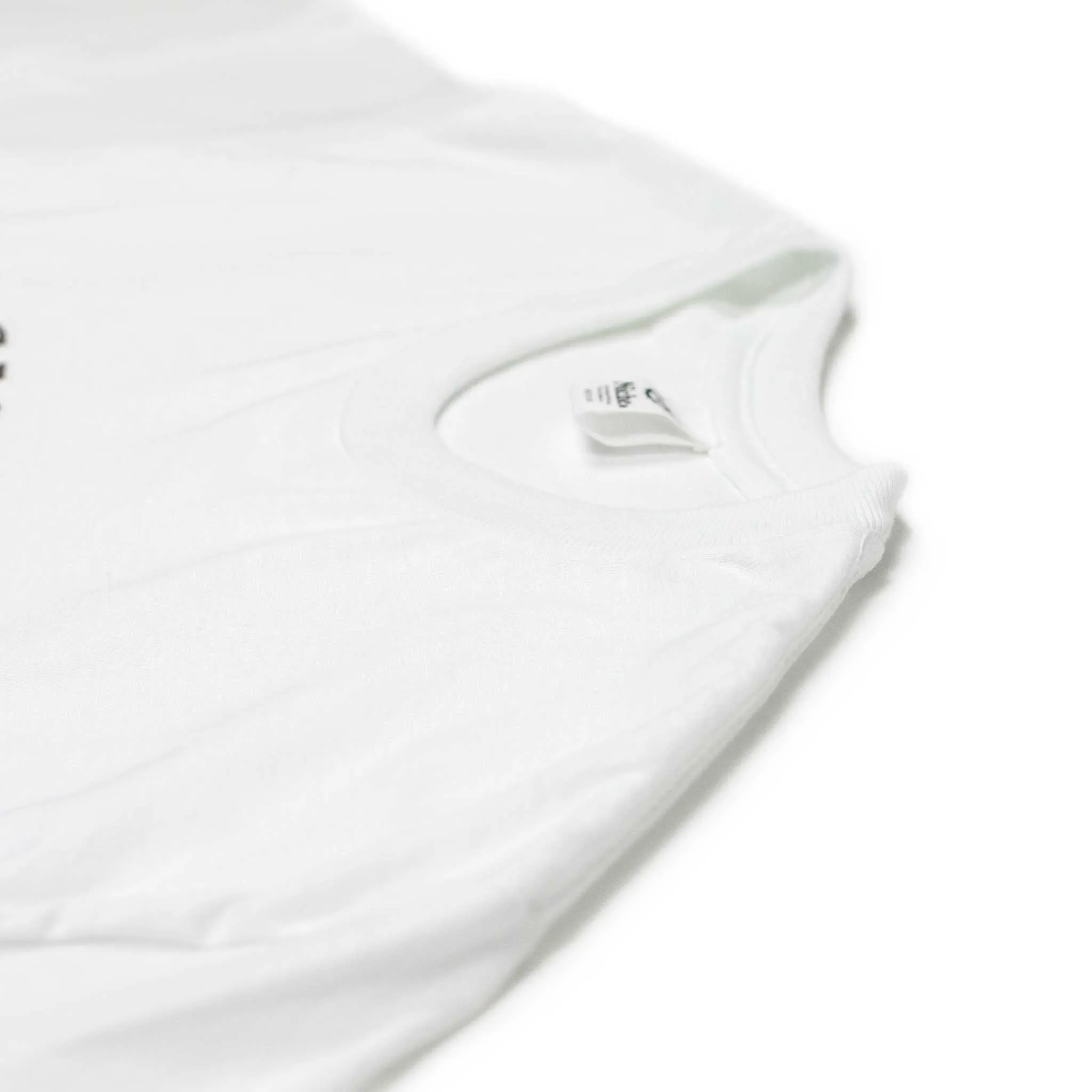 Radish print t-shirt in white cotton