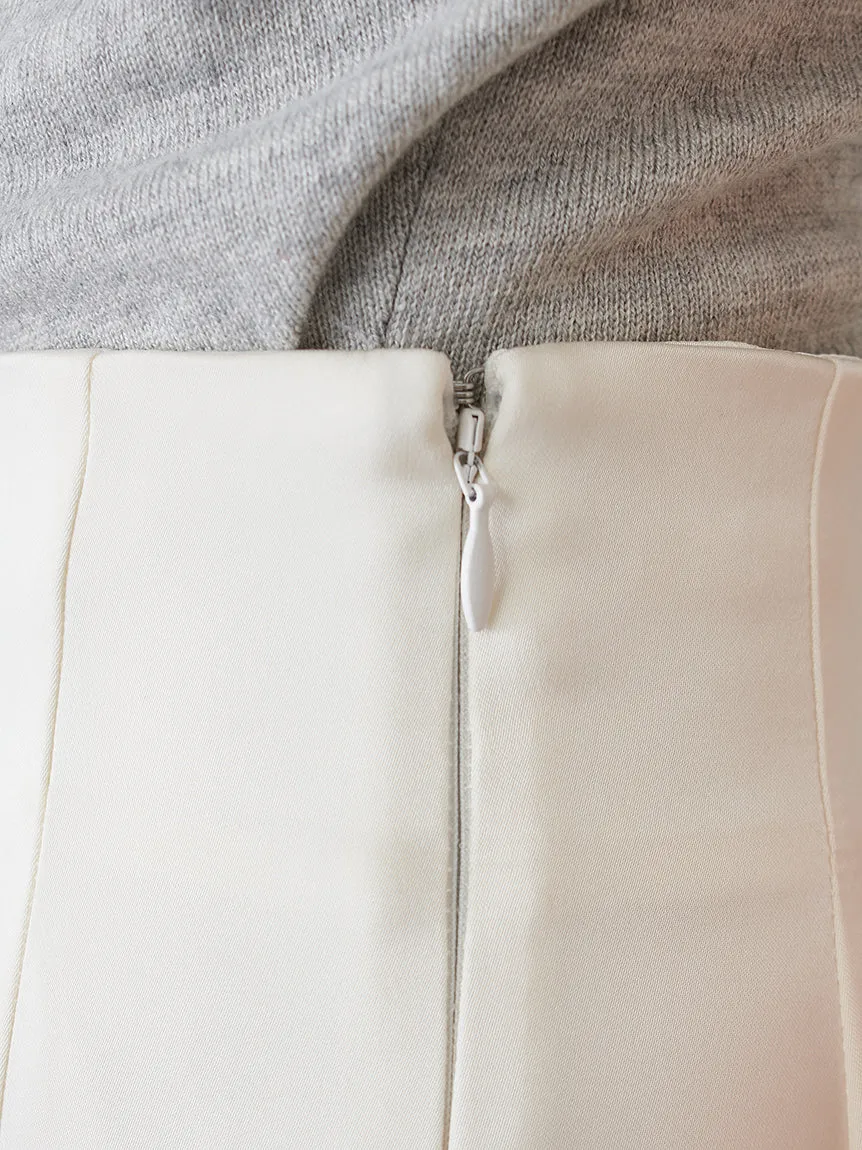 Satin Midi Mermaid Skirt