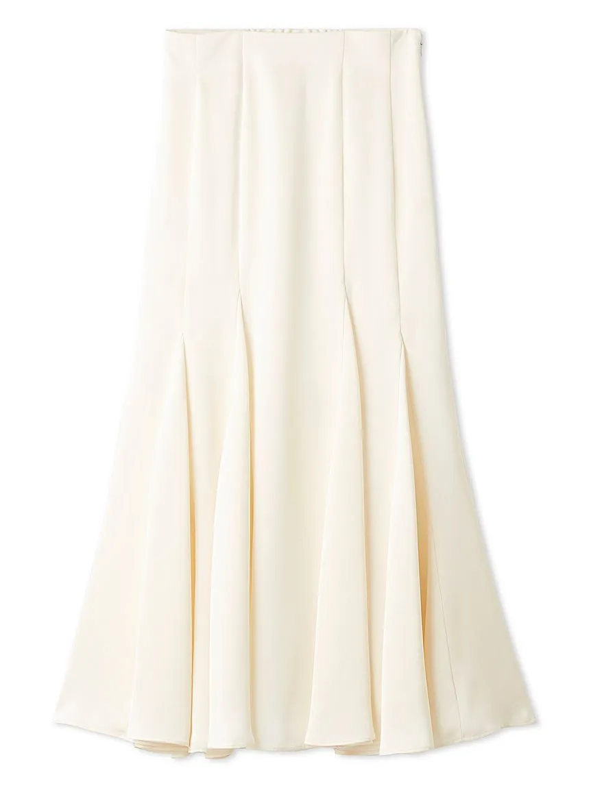 Satin Midi Mermaid Skirt