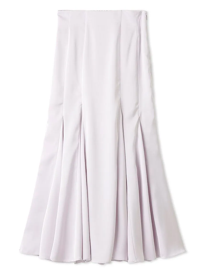 Satin Midi Mermaid Skirt