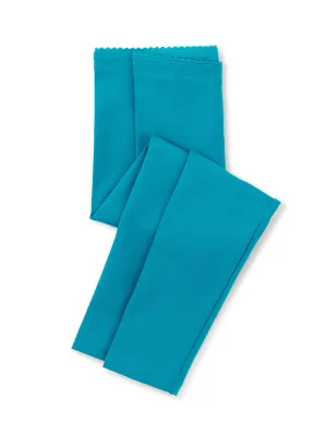 Tea Collection Leggings - Enamel Blue (Final Sale)