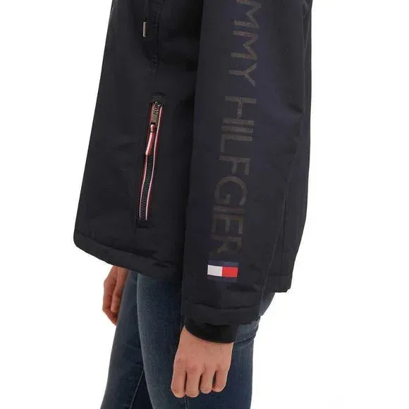 Tommy Hilfiger Women's Knit Storm Cuffs Softshell Jackets
