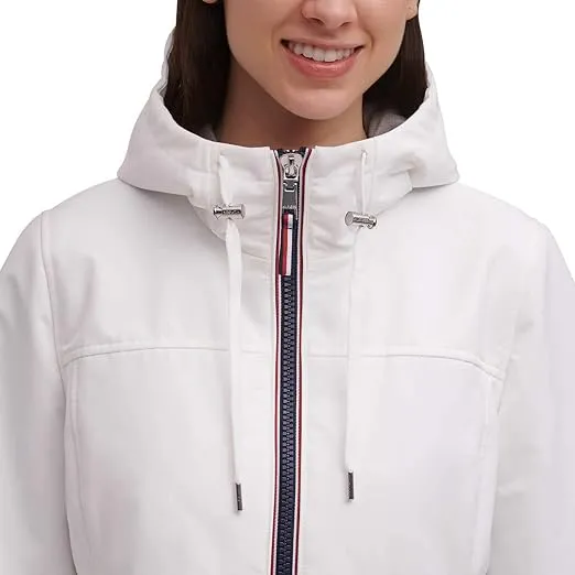 Tommy Hilfiger Women's Knit Storm Cuffs Softshell Jackets
