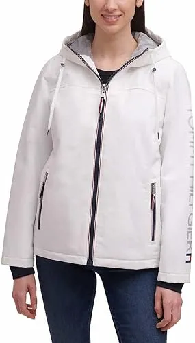 Tommy Hilfiger Women's Knit Storm Cuffs Softshell Jackets