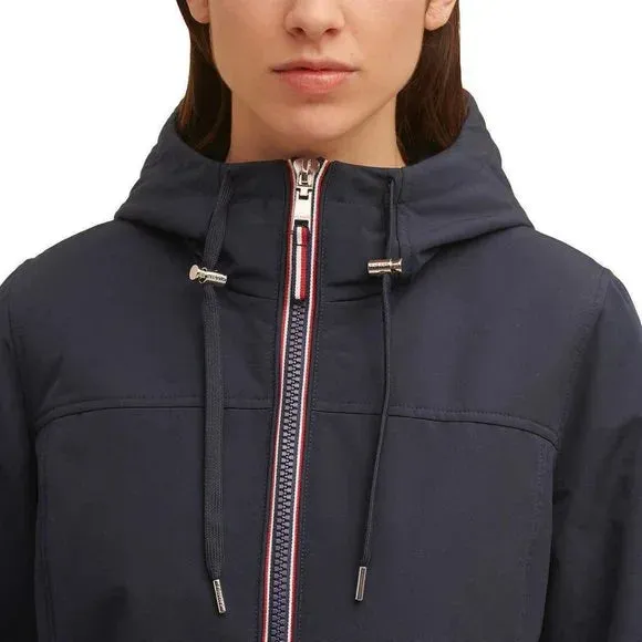 Tommy Hilfiger Women's Knit Storm Cuffs Softshell Jackets
