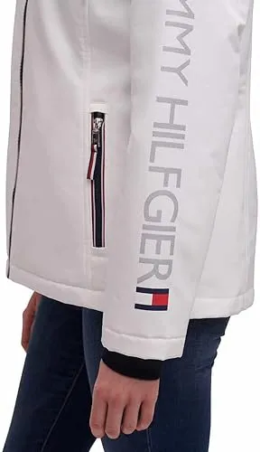 Tommy Hilfiger Women's Knit Storm Cuffs Softshell Jackets